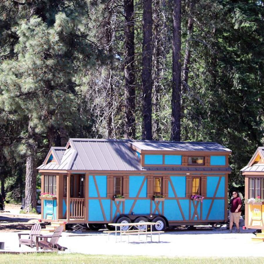 Leavenworth Camping Resort Tiny House Adeline Exterior foto